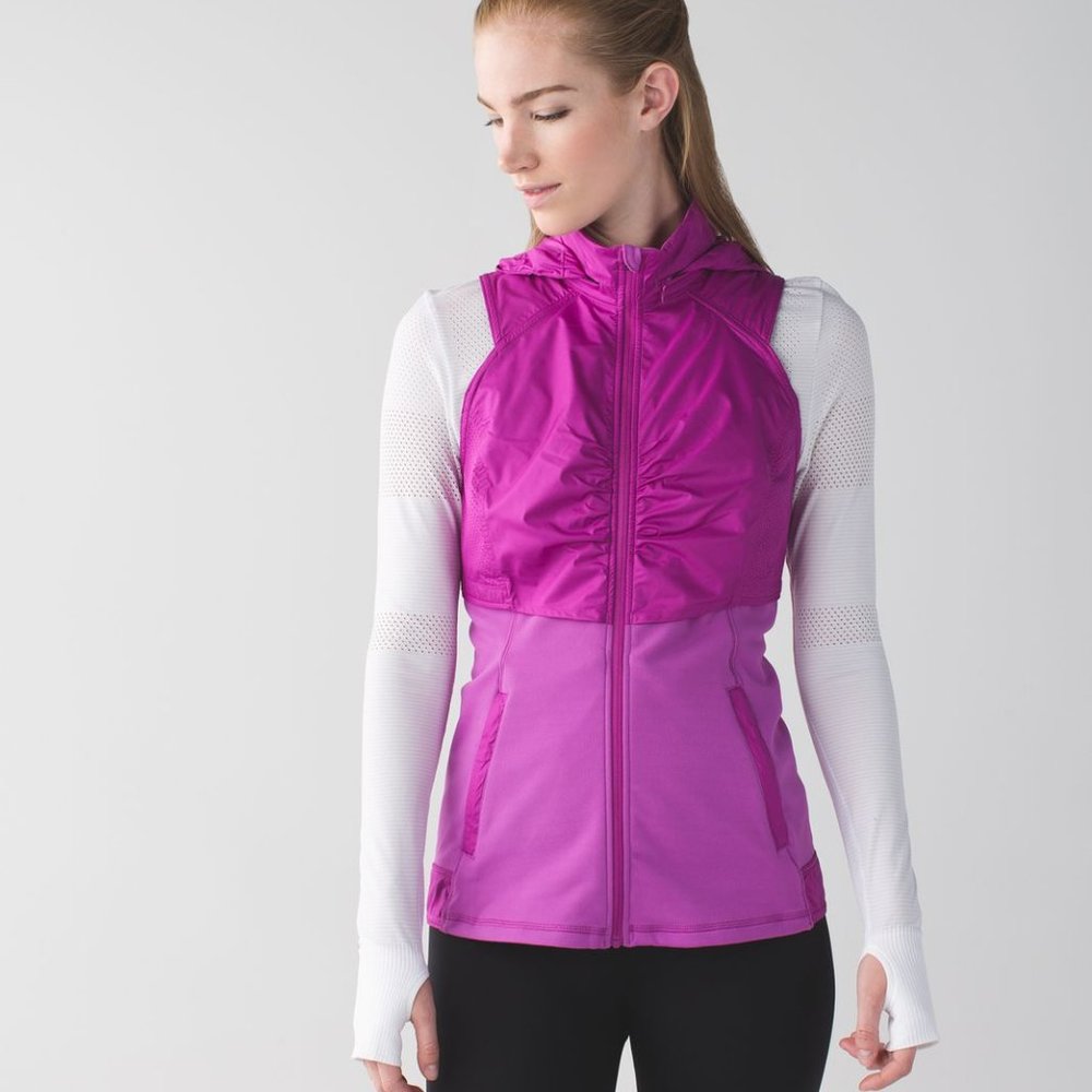Lululemon Kanto Catch Me Vest Ultra Violet Size 4